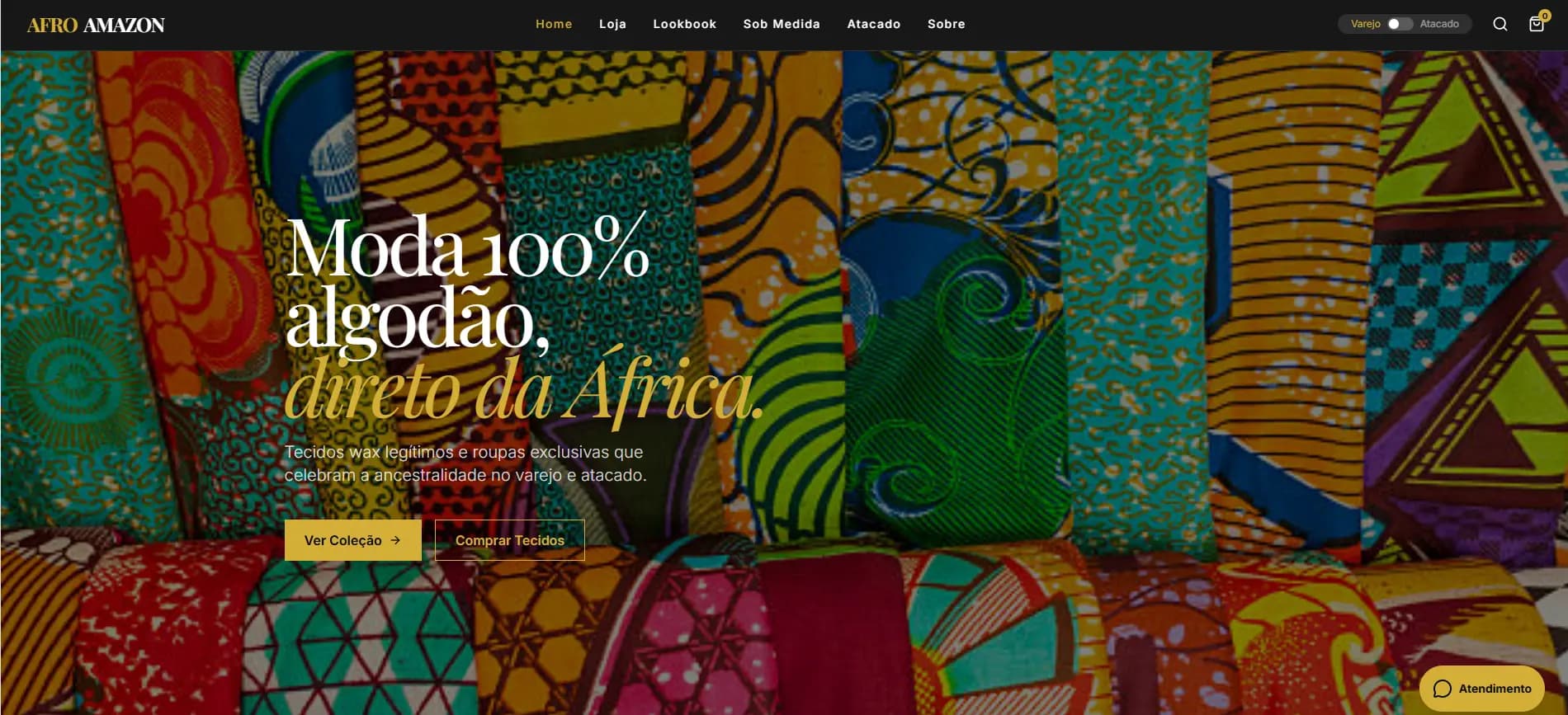 Preview do projeto Kora Atelier África