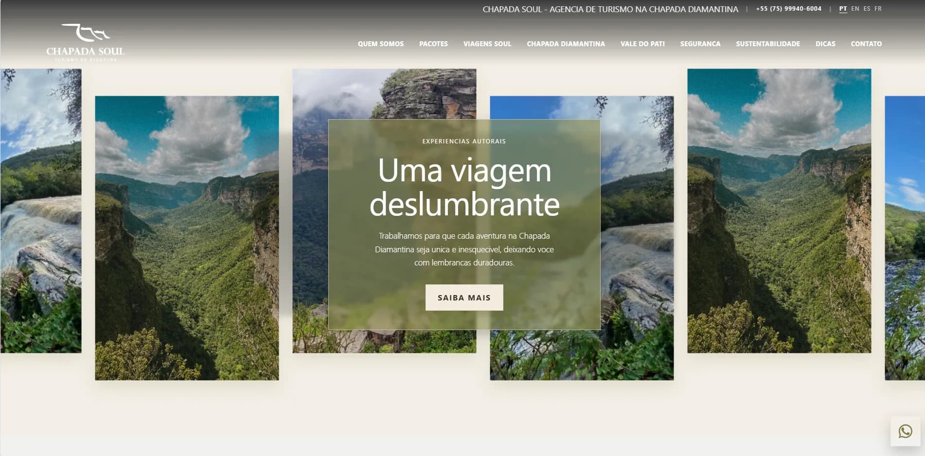 Landing para campanha